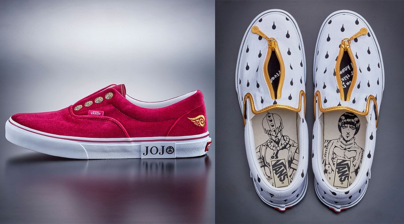 Vans x《JoJo 的奇妙冒险》！漫画鞋款细节满满！