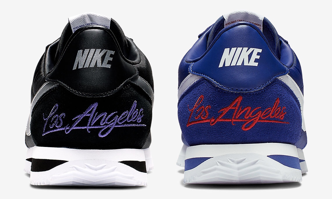 道奇队+湖人队！？最新Nike Cortez致敬洛杉矶！